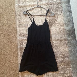 Black Target swim cover up